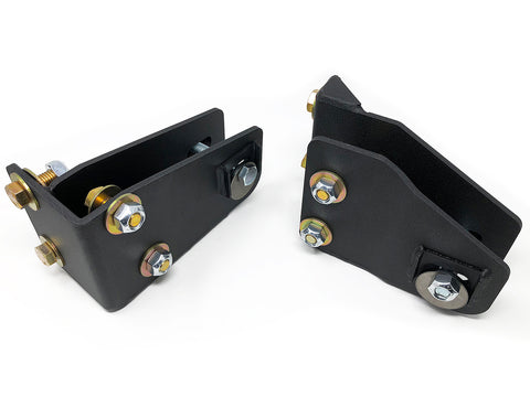 Axle Pivot Drop Brackets 80-97 Ford F250 4WD W/2 Inch Front Lift Kit and 4 Bolt Mounting Tuff Country