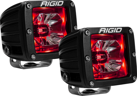 LED Pod with Red Backlight Radiance RIGID Industries