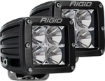 Flood Surface Mount Black Pair D-Series Pro RIGID Industries