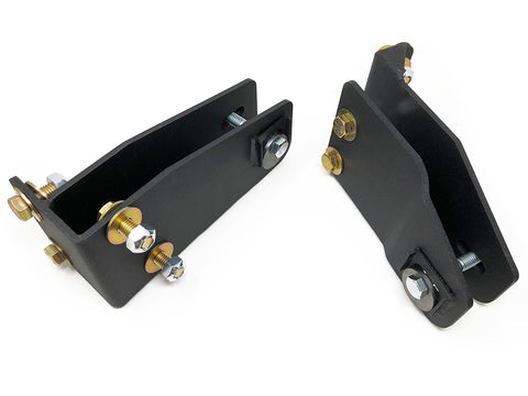 Axle Pivot Drop Brackets 80-97 Ford F250 4WD W/4 Inch Front Lift Kit and 4 Bolt Mounting Tuff Country
