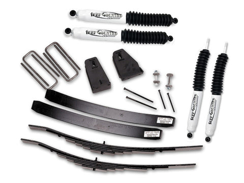 2.5 Inch Lift Kit 88-96 Ford F250/ SX8000 Shocks Fits Models with 351 Gas Engine Tuff Country