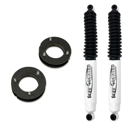 2 Inch Leveling Kit Front 04-08 Ford F150 4WD & 2WD w/ SX8000 Shocks Black Tuff Country