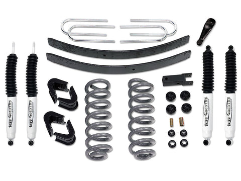 4 Inch Lift Kit 73-79 Ford F150/78-79 Ford Bronco w/ SX8000 Shocks Fits Models with 3 Inch wide Rear Springs Tuff Country