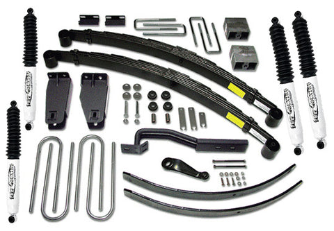 6 Inch Lift Kit 80-87 Ford F250 w/ SX8000 Shocks Fits Vehicles with 351 Engine Tuff Country