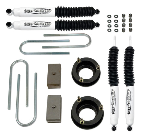 2 Inch Lift Kit 03-13 Dodge Ram 2500 03-12 Dodge Ram 3500 w/Rear Lift Blocks and SX8000 Shocks Fits Models with 3.5 Inch Rear Axle Tube Tuff Country