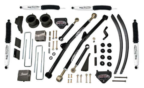 4.5 Inch Long Arm Lift Kit 94-99 Dodge Ram 1500 w/ SX8000 Shocks Fits Vehicles Built March 31 1999 and Earlier Tuff Country