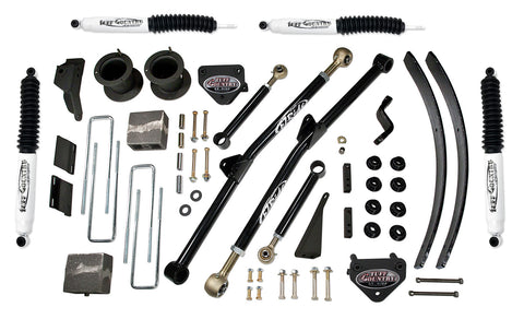 4.5 Inch Long Arm Lift Kit 94-99 Dodge Ram 2500/3500 w/ SX8000 Shocks Fits Vehicles Built March 31 1999 and Earlier Tuff Country