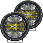 360-Series 6 Inch Led Off-Road Drive Beam White Backlight Pair RIGID Industries