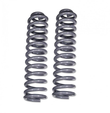 Coil Springs 07-18 Jeep Wrangler JK 4 Door Front 3 Inch Lift Over Stock Height Pair Tuff Country