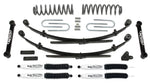 3.5 Inch Lift Kit 87-01 Jeep Cherokee with Rear Leaf Springs w/ SX6000 Shocks Tuff Country