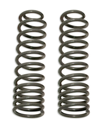 Coil Springs 97-06 Jeep Wrangler TJ Front 4 Inch Lift Over Stock Height Pair Tuff Country