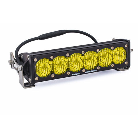 10 Inch LED Light Bar Amber Lens Wide Driving OnX6 Baja Designs