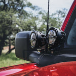 2021-Present Ford Bronco A-Pillar Light Kit with a set of 360 Spot and a set 360 Drive Lights RIGID Industries