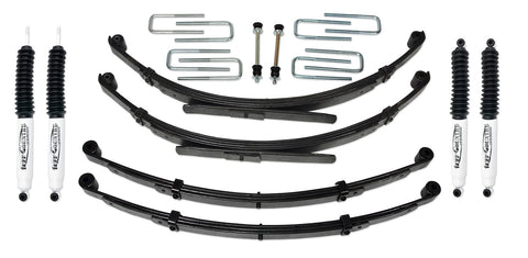3.5 Inch Lift Kit 79-85 Toyota Truck with Rear Leaf Springs w/ SX6000 Shocks Tuff Country