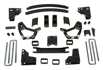 4 Inch Lift Kit 86-95 Toyota Truck 86-89 Toyota 4Runner Models with 2.5 Inch wide Rear u-bolts Tuff Country