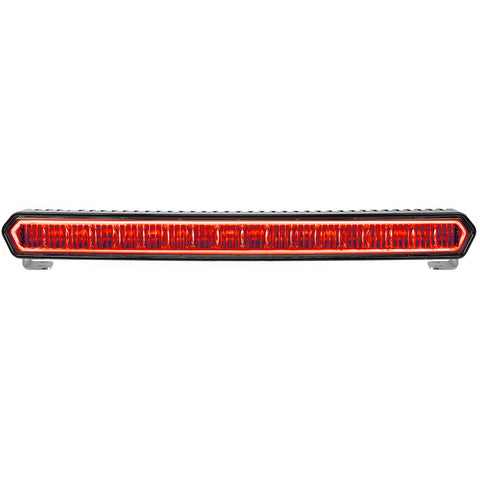 20 Inch LED Light Bar Black W/Red Halo Off Road SR-L Series Rigid Industries