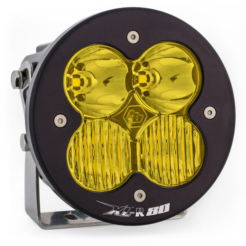 LED Light Pods Amber Lens Spot Each XL R 80 Driving/Combo Baja Designs