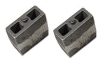 5.5 Inch Cast Iron Lift Blocks 2.5 Inch Wide Tapered Pair Tuff Country