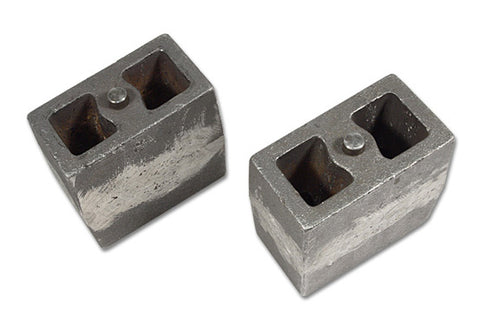 5.5 Inch Cast Iron Lift Blocks 3 Inch Wide Tapered Pair Tuff Country
