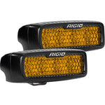 Diffused Rear Facing High/Low Surface Mount Amber Pair SR-Q Pro RIGID Industries