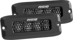 Spot Diffused Midnight Flush Mount Pair SR-Q Pro RIGID Industries