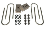 2 Inch Rear Block & U-Bolt Kit 03-13 Dodge Ram 2500 4WD 03-18 Dodge Ram 3500 4WD w/4 Inch Rear Axle Tuff Country