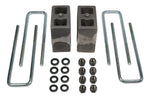 5.5 Inch Rear Block & U-Bolt Kit 94-02 Dodge Ram 2500/3500 4WD w/o factory Contact Overloads 0.75 Inch Lift Non-Tapered Tuff Country