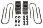 5.5 Inch Rear Block & U-Bolt Kit 99-16 Ford F250/F350 4WD with Factory Overloads Tapered Tuff Country