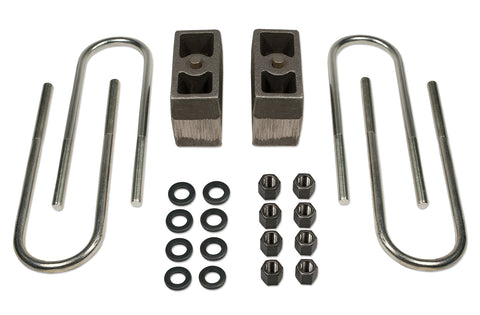 4 Inch Rear Block & U-Bolt Kit 97-03 Ford F150 4WD Tuff Country