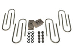 2 Inch Rear Block & U-Bolt Kit 03-13 Dodge Ram 2500 03-12 Dodge Ram 3500 4WD w/3.5 or 4 Inch Rear Axle Tuff Country