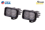 Stage Series 2 Inch LED Pod, Pro White Fog Standard ABL Pair