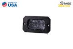 Stage Series 2 Inch LED Pod, Pro White Fog Flush ABL Each