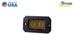 Stage Series 2 Inch LED Pod, Pro Yellow Flood Flush ABL Each